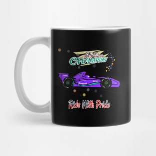 Racing Car F1 W14 Purple Mug